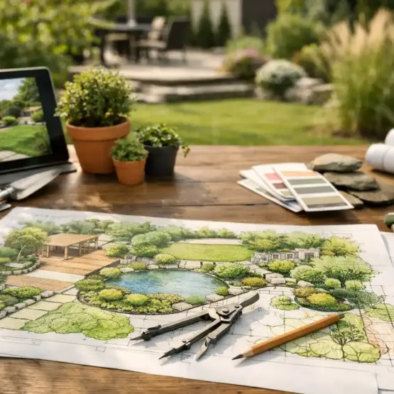 Was beinhaltet eine Gartenplanung?