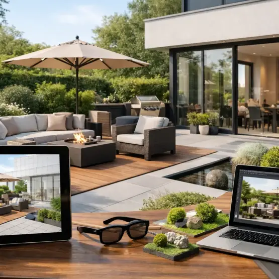 3D Visualisierung Garten Terrasse richtig nutzen