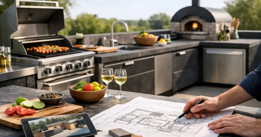 Außenküche planen lassen - was wirklich zählt