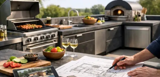 Außenküche planen lassen - was wirklich zählt