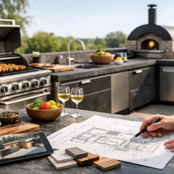 Außenküche planen lassen - was wirklich zählt