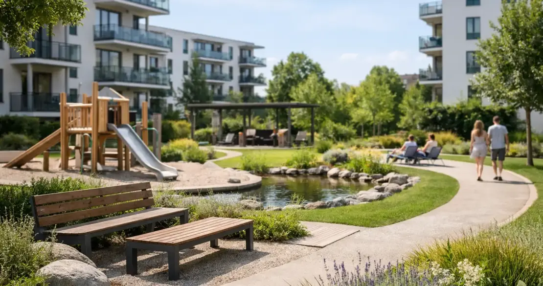Freiraumgestaltung: Wohnanlage aufwerten
