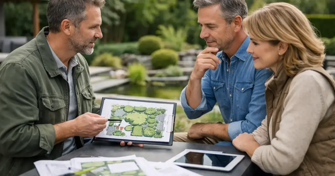 Gartenberatung vor Ort mit klarem Konzept