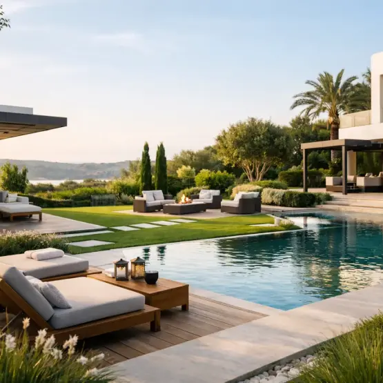 Gartendesign für Luxusimmobilien richtig planen