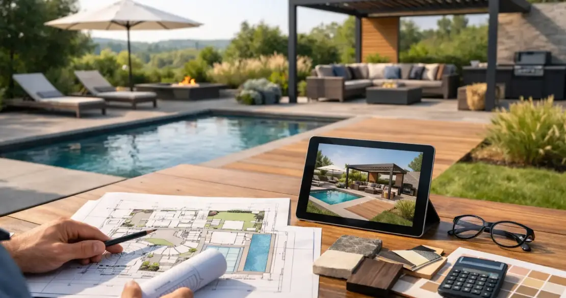 Outdoor Living Planung mit klarem Konzept